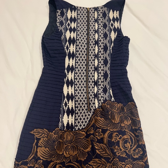 Anthropologie Floreat Mika Ikat Shift Dress 0 XS - Picture 4 of 6